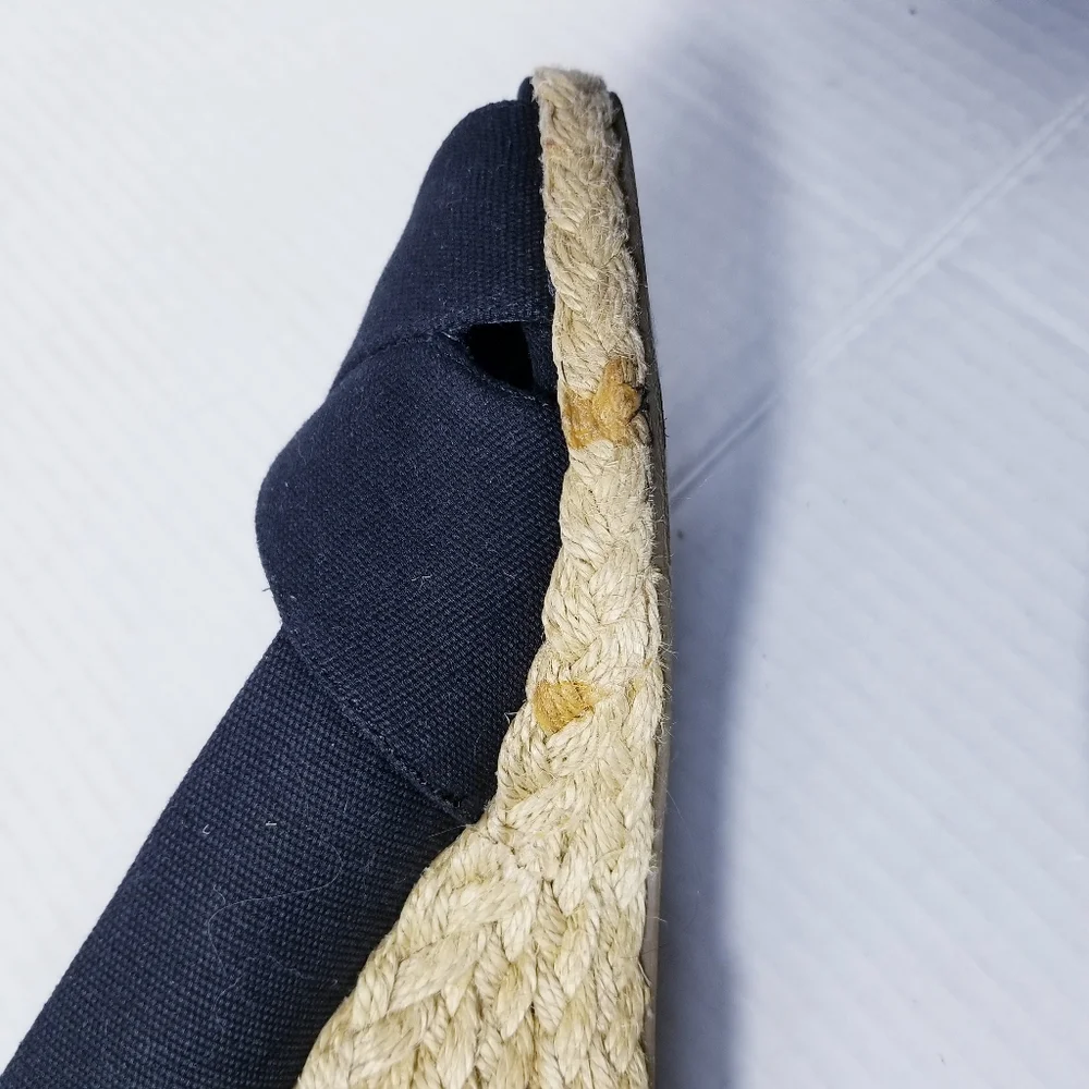 CHAPS OPEN TOE WEDGE ESTIMATED SIZE 6.5